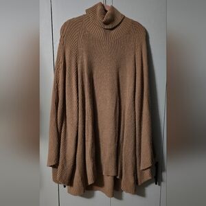 Anthropologie 2X tan turtleneck